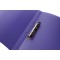 HERMA Classeurs a¡ 2 anneaux A4 Translucide Violet, dos de 25 mm, Classeur souple en plastique, Avec compresseur