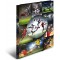 HERMA 19188 Classeur A3 Sport Football en plastique solide avec rabats interieurs imprimes, reliure elastique, porte-documents a
