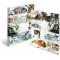 HERMA Chemises a  elastique Animaux avec motif Chats, A3, carton robuste, avec impression interieure, 1 portee de chemise