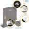 HERMA 19327 Classeur DIN A4 en plastique solide avec effet brillant et rabats interieurs imprimes Motif animaux
