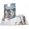HERMA 19329 Classeur DIN A4 en plastique solide avec effet brillant et rabats interieurs imprimes, reliure elastique 