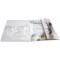 HERMA 19329 Classeur DIN A4 en plastique solide avec effet brillant et rabats interieurs imprimes, reliure elastique 