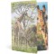 Herma 19332 brillant Chemise DIN A3 plastique, serie animaux motif girafe, Impression a dessin avec chemise en caout