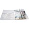 HERMA 19338 Classeur DIN A3 en plastique solide avec effet brillant et rabats interieurs imprimes, reliure elastique 