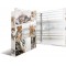 HERMA Classeurs a¡ 4 anneaux A4 Animaux motif chats, dos de 35 mm, Classeur en carton rigide, Avec compresseur