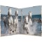 HERMA Classeurs a¡ 4 anneaux A4 Animaux motif chevaux, dos de 35 mm, Classeur en carton rigide, Avec compresseur