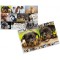 Herma 19378 Sous-main reversible antiderapant pour enfants Format 55 x 35 cm Motif de chiens sur les deux cotes (1 pi