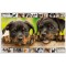 Herma 19378 Sous-main reversible antiderapant pour enfants Format 55 x 35 cm Motif de chiens sur les deux cotes (1 pi
