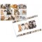 Herma 19378 Sous-main reversible antiderapant pour enfants Format 55 x 35 cm Motif de chiens sur les deux cotes (1 pi