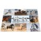 Herma 19378 Sous-main reversible antiderapant pour enfants Format 55 x 35 cm Motif de chiens sur les deux cotes (1 piece) Cheval