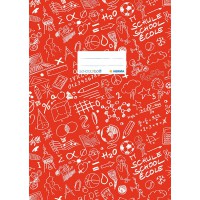 Lot de 10 : Protege-cahier «Schoolydoo» de Herma - En plastique - Format A4 - a€ motifs - 1piece rot