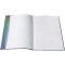 Lot de 10 : HERMA 19473 Glamour Protege-cahiers avec etiquette inscriptible, en film polypropylene holographique resistant et la