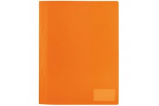 HERMA 19487 - Pochette A4 translucide en film polypropylene stable avec etiquette et pochette d'insertion Format A4 O