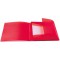 HERMA Chemises a elastique Translucide en Rouge, A4, plastique robuste, avec 3 rabats interieurs, 1 portee de chemis