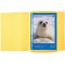 HERMA Chemises a elastique Translucide en Jaune, A3, plastique robuste, avec 3 rabats interieurs, 1 portee de chemis