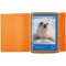 HERMA Chemises a elastique Translucide en Orange, A3, plastique robuste, avec 3 rabats interieurs, 1 portee de chemi