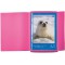 HERMA Chemises a elastique Translucide en Rose fonce, A3, plastique robuste, avec 3 rabats interieurs, 1 portee de c