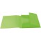 HERMA Chemises a elastique Translucide en Vert, A3, plastique robuste, avec 3 rabats interieurs, 1 portee de chemise