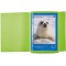 HERMA Chemises a elastique Translucide en Vert, A3, plastique robuste, avec 3 rabats interieurs, 1 portee de chemise