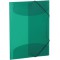 HERMA Chemises a  elastique Translucide en Vert fonce, A3, plastique robuste, avec 3 rabats interieurs, 1 portee de chemise