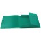 HERMA Chemises a  elastique Translucide en Vert fonce, A3, plastique robuste, avec 3 rabats interieurs, 1 portee de chemise