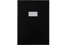 Lot de 10 : HERMA 19745 Protege-cahier A4 avec etiquette d'etiquetage, papier robuste et extra resistant, protege-cahiers pour c