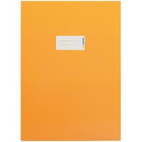 Herma 19747 Protege-cahiers en carton DIN A4 avec etiquette d'inscription, en papier solide et extra resistant pour cahiers scol