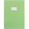 HERMA 19752 Protege-cahier en carton DIN A4 avec champ d'inscription en papier solide et extra resistant Vert clair
