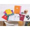 Lot de 10 : HERMA 19754 enveloppe cartonnee A4 avec etiquette d'etiquetage Papier solide et extra resistant Marron