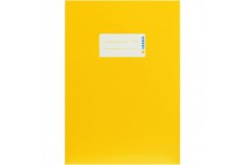 HERMA 19760 couverture de papier a  lettre DIN A5 avec etiquette d'etiquetage, en carton solide et extra fort, protege-cahier po