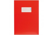 HERMA 19762 couverture de papier a  lettre DIN A5 avec etiquette d'etiquetage, en carton solide et extra fort, protege-cahier po