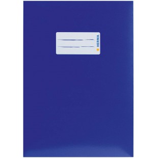 HERMA 19765 carnet de notes format A5 avec etiquette d'etiquetage, en carton solide et extra fort, protege-cahier pour carnet d'