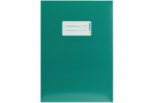 HERMA 19767 couverture de papier a  lettre DIN A5 avec etiquette d'etiquetage, en carton solide et extra fort, protege-cahier po