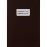 Herma 19768 Protege-cahiers en carton DIN A5 avec etiquette d'inscription, en papier solide et extra resistant, pour cahiers d'e