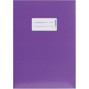 HERMA 19770 carnet de notes format A5 avec etiquette d'etiquetage, en carton solide et extra fort, protege-cahier pour cahier sc