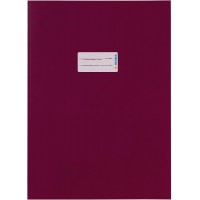 HERMA 19804 Protege-cahier A4 avec etiquette d'etiquetage, papier robuste et extra resistant, couverture pour cahiers scolaires,