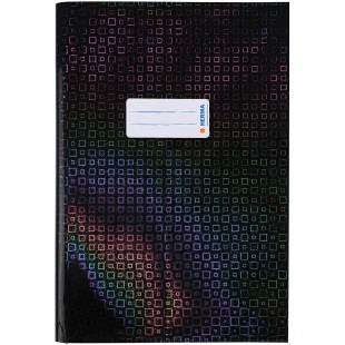 Lot de 10 : HERMA 19806 Protege-cahiers glamour format A4 avec etiquette inscriptible, en film polypropylene holographique resis