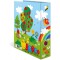 HERMA Motif classeur a  levier A4 ecole maternelle Frieda & friends, dos de 7 cm, en carton robuste, imprime entierement a  l'ex