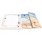 Herma 19823 Porte-documents format A4 pour enfant - En carton solide avec rabats interieurs imprimes, elastique - Avec reliure a