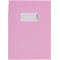 Lot de 10 : HERMA 19855 Protege-cahier A5 avec etiquette d'etiquetage Papier robuste et extra resistant Rose