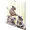 Herma 19958 Porte-documents format A4 animaux exotiques en plastique solide avec rabats interieurs imprimes, reliure elastique, 