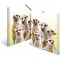 Herma 19961 Porte-documents DIN A4 Animaux exotiques en plastique solide avec rabats interieurs imprimes, reliure elastique, cla