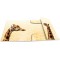 HERMA Chemises a  elastique Animaux exotiques avec motif Amis de girafes, A4, plastique robuste, avec impression interieure, 1 p