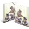 Herma 19967 Porte-documents DIN A3 Animaux exotiques en plastique solide avec rabats interieurs imprimes, reliure elastique, cla