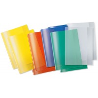 Herma 19992 Protege-cahiers transparents A4 - Multicolore - paquet de 10
