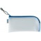 HERMA 20003 Pochette zippee etui de voyage (23 x 11 cm) petite pochette transparente a  fermeture zip pour portable, cable de ch