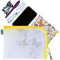 HERMA 20011 Trousse de toilette A5 a  fermeture eclair (26 x 20 cm) petite pochette transparente a  fermeture zip pour produits 