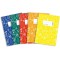 HERMA Schoolydoo 20215 Lot de 5 protege-cahiers avec etiquette inscriptible Format A5 en film polypropylene resistant et lavable