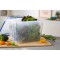 Emsa 508549 Boite alimentaire rectangulaire avec couvercle, 10.6 Litres, Transparent/bleu, Clip & Close