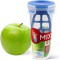 Emsa 508555 Boite alimentaire shaker avec couvercle, 0.5 Litre, Transparent/bleu, Clip & Close